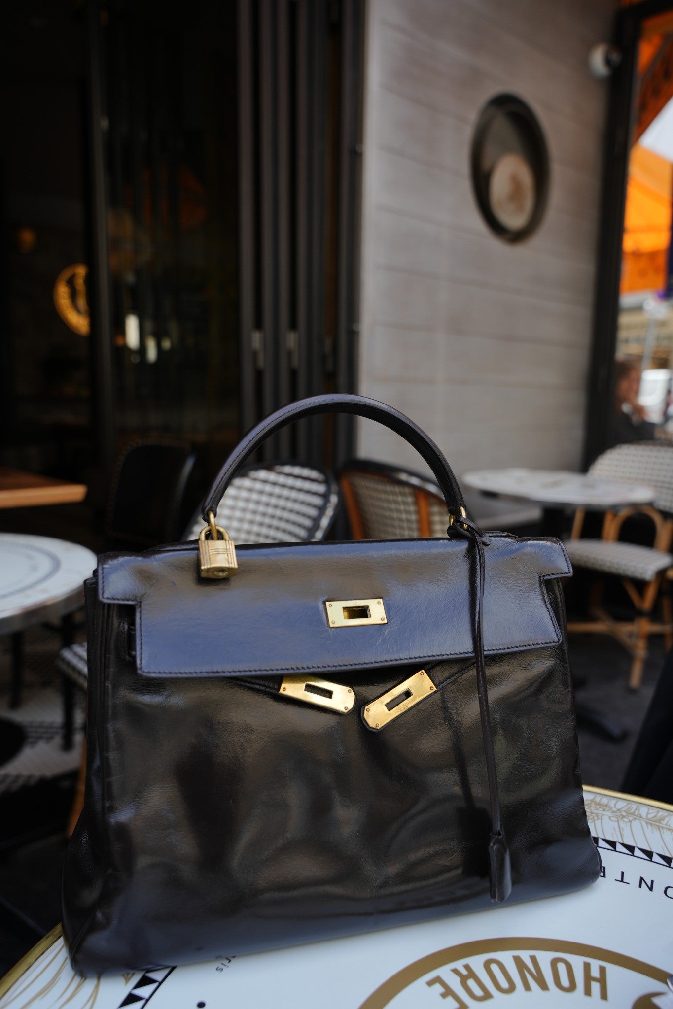 Sac Hermès Kelly 32 cm – Vintage circa 1960